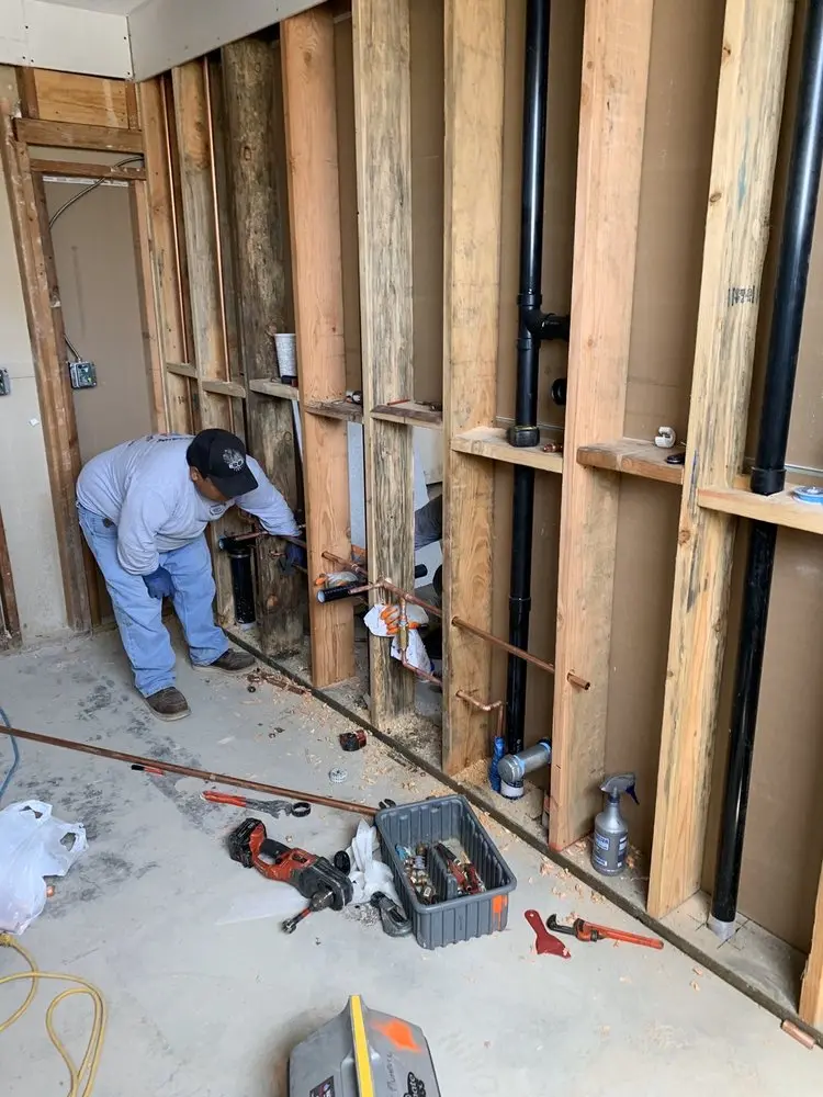 Commercial rough-in plumbing for Gas Line Repair in Townsends Inlet